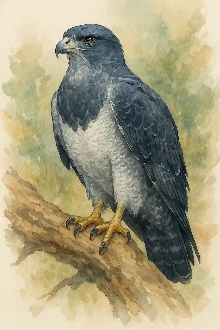 Ilustración de Águila mora