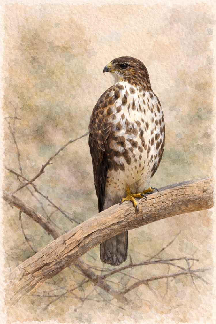 Ilustración de Aguilucho chico