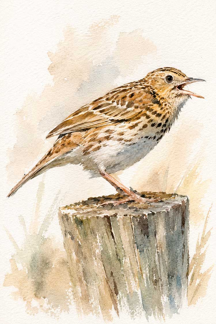 Ilustración de Bailarín chico común