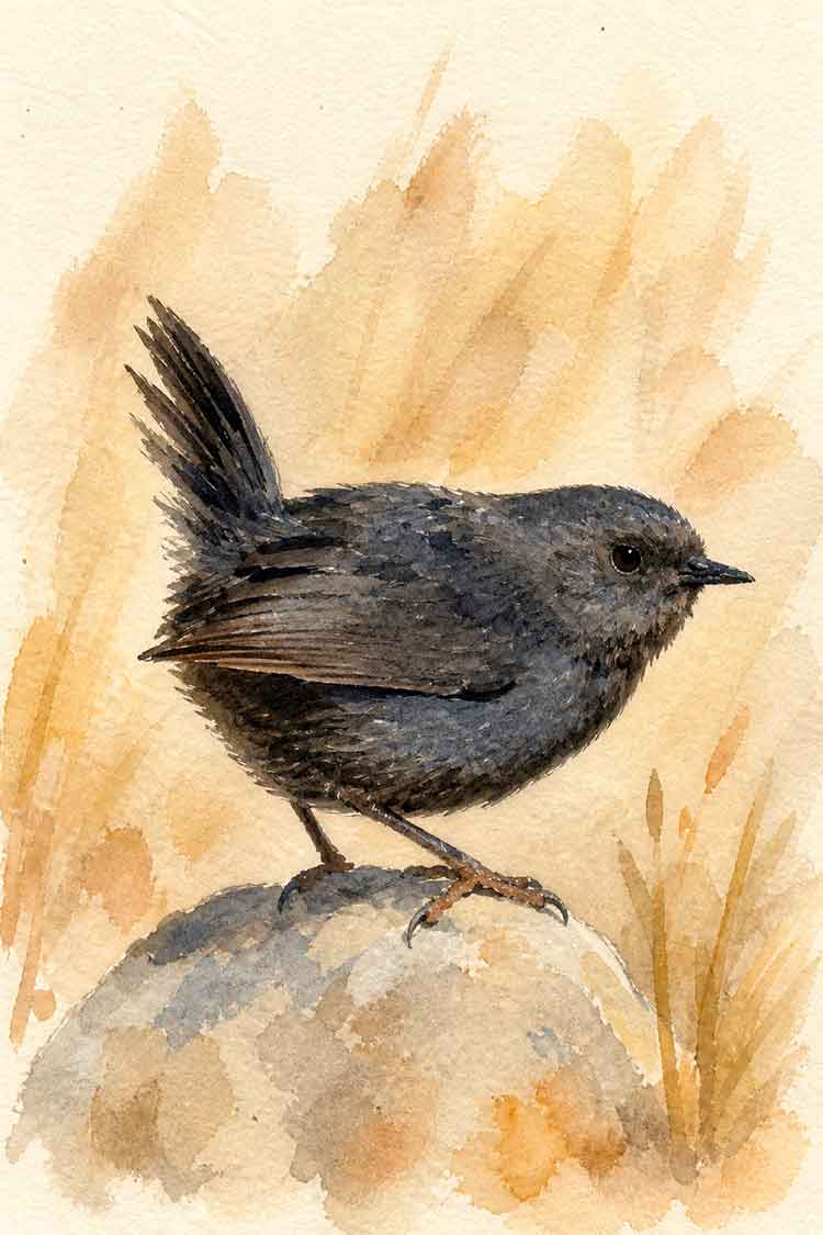Ilustración de Churrín del sur