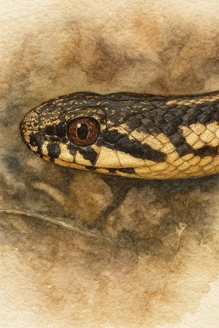 Ilustración de Culebra de cola corta