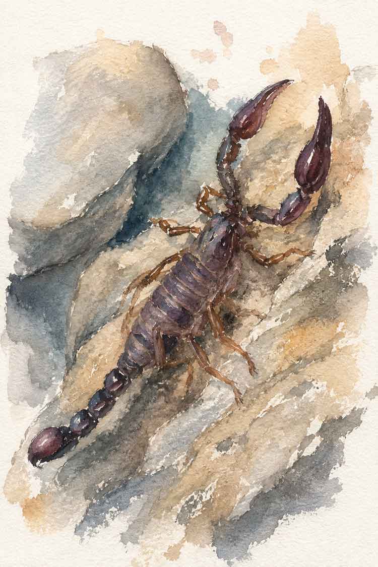 Escorpión negro