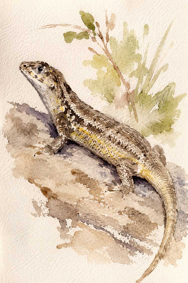 Lagarto de Zapallar
