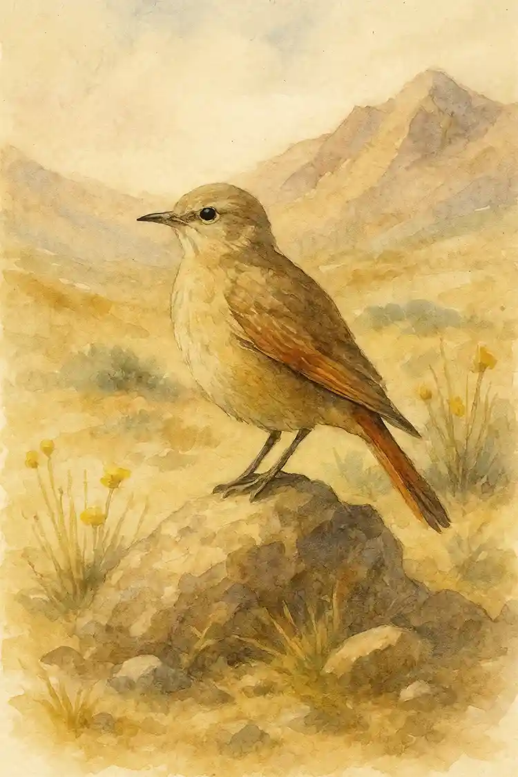 Ilustración de Minero cordillerano
