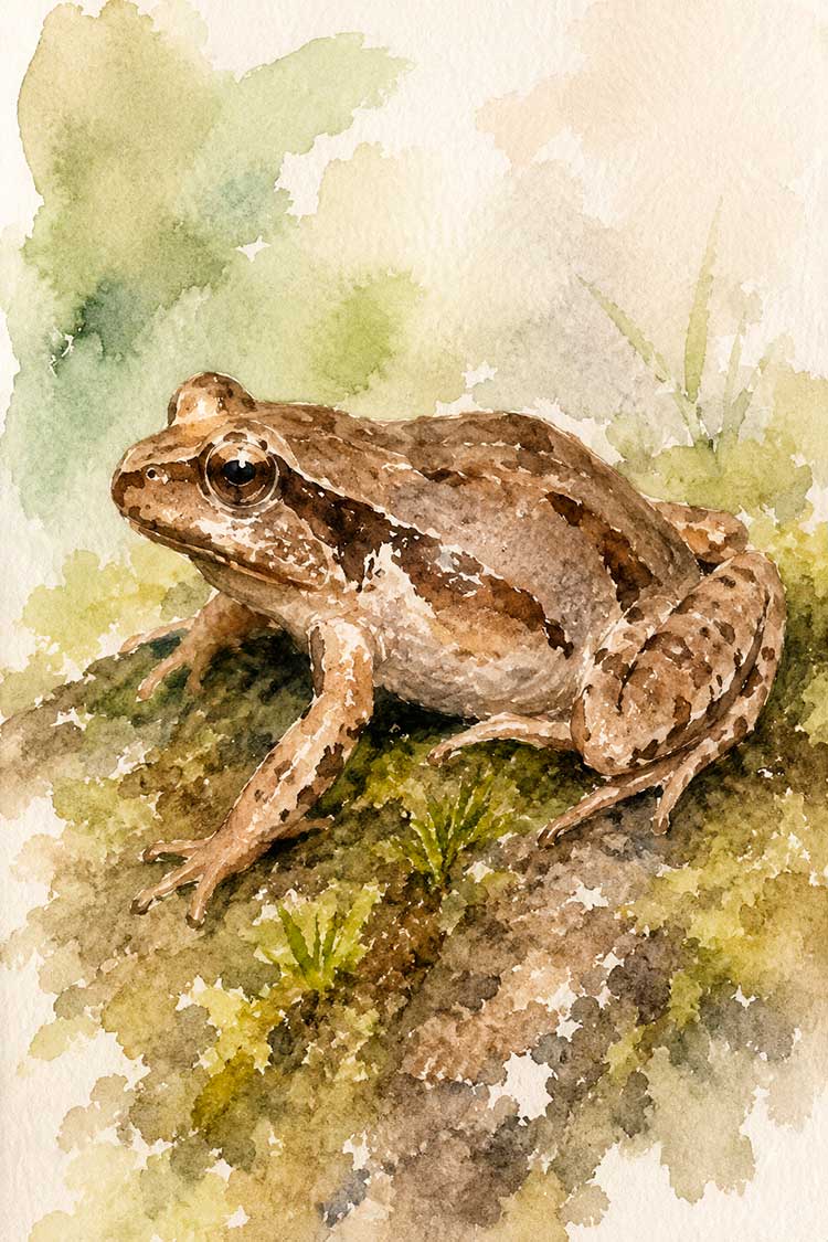 Rana de hojarasca austral