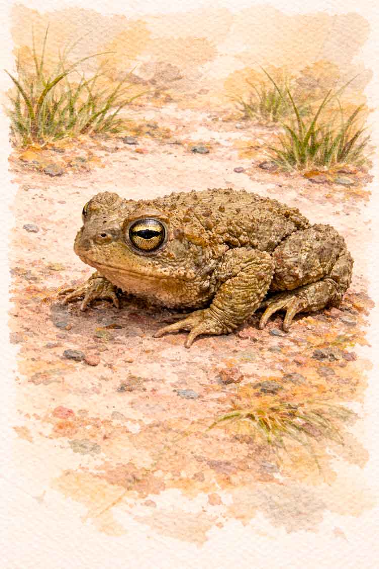 Ilustración de Sapo espinoso